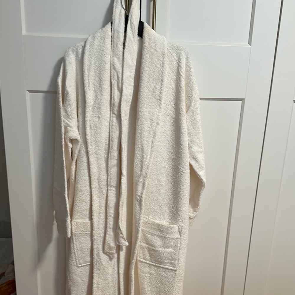 Sonoma Plush Cream Bathrobe